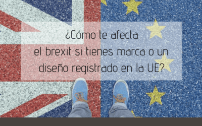 ¿Cómo te afecta el brexit si tienes marca o un diseño registrado en la UE?